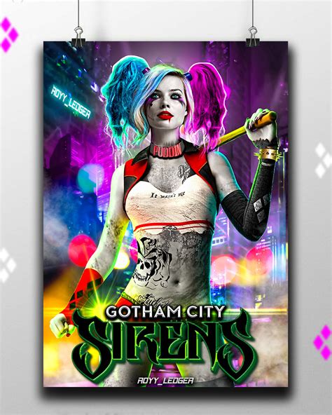 Artstation Harley Quinn Gotham City Sirens