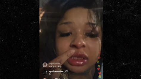 blueface s gf chrisean rock takes back dv claims blames herself the spotted cat magazine
