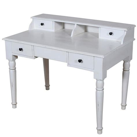 Landhaus schreibtisch weiss oder rustikale fichte weiss teilmassiv kids homestyle kinder baby casa padrino landhausstil schreibtisch weiss 152 x 70 x h 78 cm landhausstil buromobel. baario Schreibtisch »Sekretär ISAB«, Schreibtisch weiß ...
