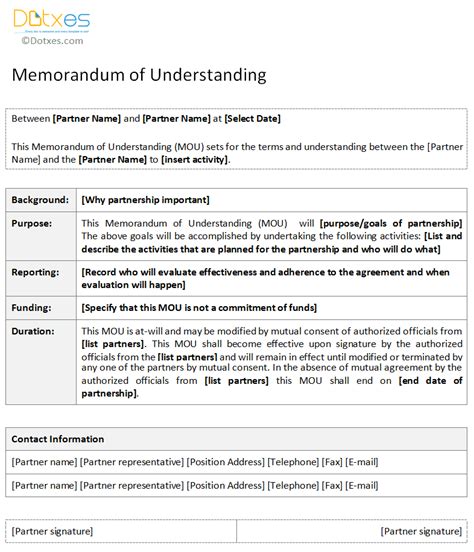 The calculation formula for legal fee & stamp duty is fixed as they are governed by law. Memorandum of Understanding Template - Dotxes