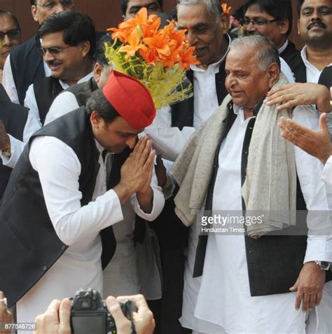 Samajwadi Party Patriarch Mulayam Singh Yadav His Birthday Photos And Premium High Res Pictures