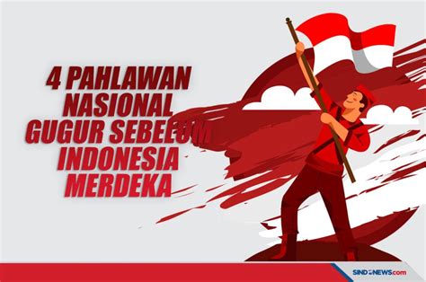 Infografis Pahlawan Nasional Yang Gugur Sebelum Indonesia Merdeka Ada