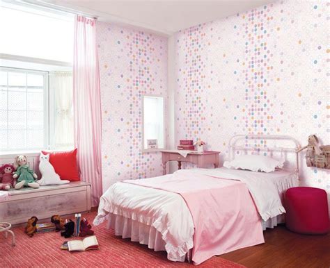 Fresh Colorful Wallpaper For Kids Room Bedroom Design Ideas