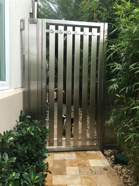 Downtown Guaynabo City Fence Design Stainless Steel Gate Gate Design