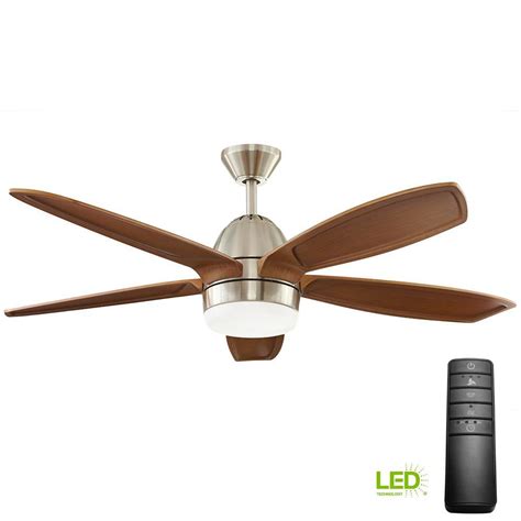 Our modern ceiling fans are gorgeous pieces of architecture that will bring a sense of new excitement into your home. Hampton Bay San Lorenzo 52 in. Indoor Rustic Ceiling Fan ...