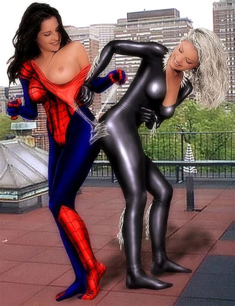 Post 1077727 Blackcat Chillyplasma Fakes Marvel Spider Girl Spider Manseries