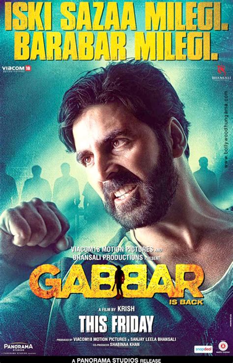 Gabbar Is Back Movie Review Release Date 2015 Songs Music