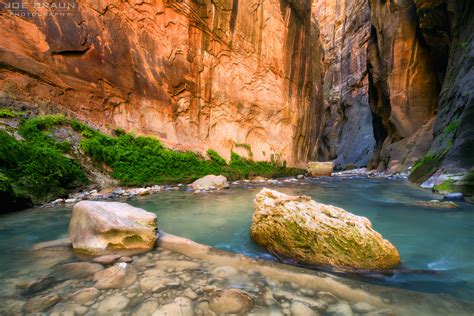 Zion Narrows Bottom Up Day Hike Guide Joes Guide To Zion National Park