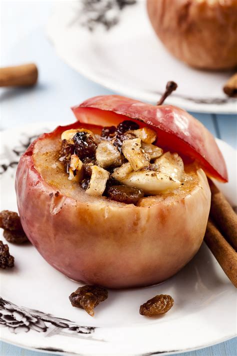 Pommes au four farcies aux noix et miel une dessert simple tout en douceur