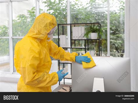 Quickly order folders by downloading digital janitor free. Janitor Disinfecting Image & Photo (Free Trial) | Bigstock