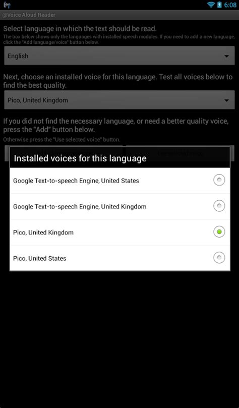 Kindle for android and samsung support the talkback accessibility feature. @Voice Aloud Reader - Android Apps on Google Play