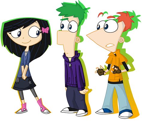 Image Teen Isabella Ferb And Phineaspng Phineas And Ferb Fanon