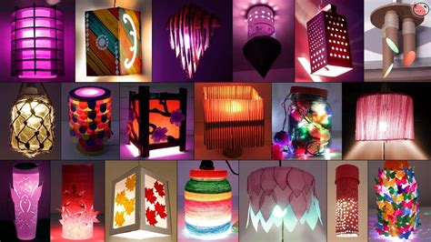 35 Extra Ordinary Home Made Diy Lanternnight Lamp Craft Idea Youtube