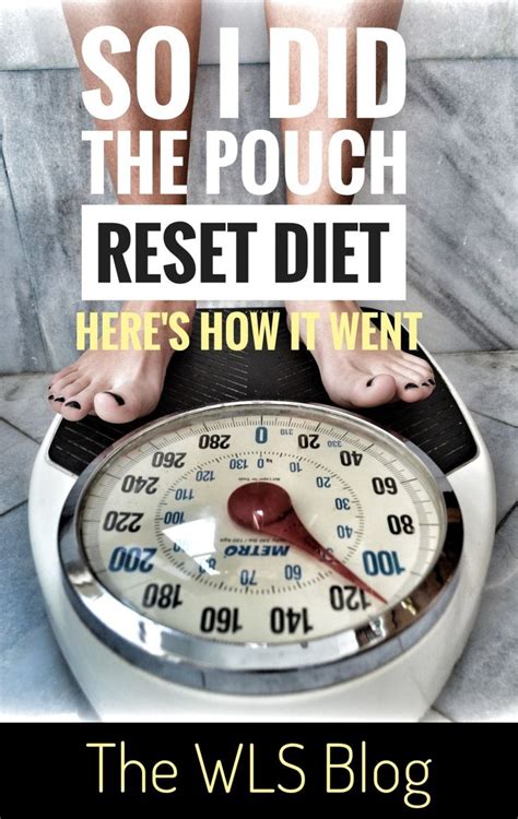 I Did The Pouch Reset Diet Here Are My Results The Wls Blog Pouch