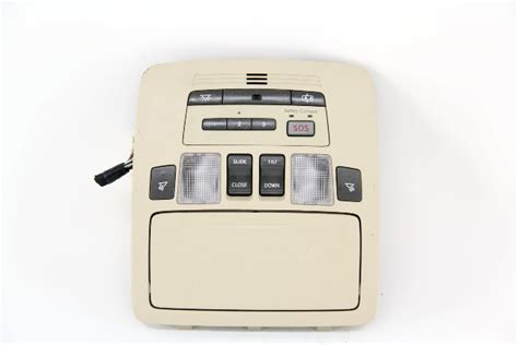 We have a number of resources, including a video, which can be found here. Lexus ES350 Overhead Console Pocket HomeLink Dome Beige Tan OEM 10-12 | Extreme Auto Parts