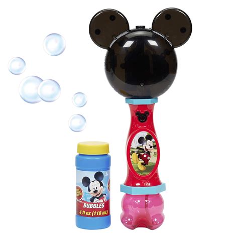 Buy Little Kids Disney Mickey Mouse Light And Sound Musical Bubble Wand