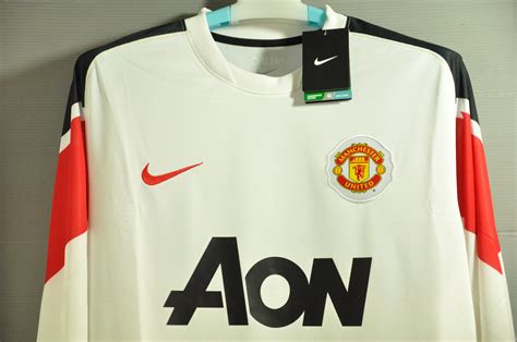 More about manchester united shirts, jersey & football kits hide. Manchester United Nike Away Jersey Long Sleeves 2010 ...
