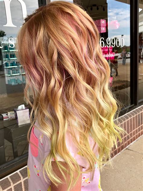 Contact us hair saloon® holdings inc. This beautiful sorbet color could double as pink lemonade ...