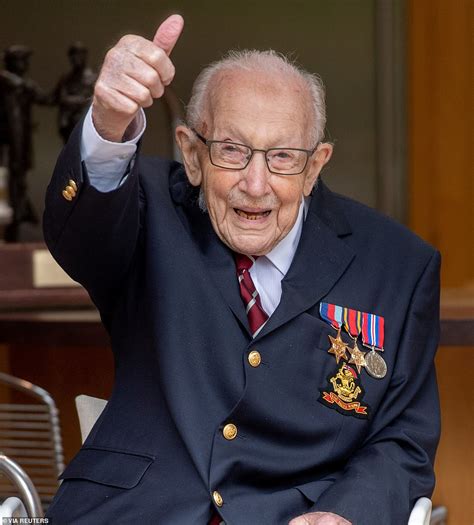 The second world war veteran. Coronavirus UK: Captain Tom Moore raises over £31m, now ...