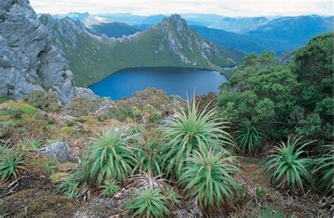 Overlooking Lake Oberon In Tasmania Classic View Tasmania Wonders