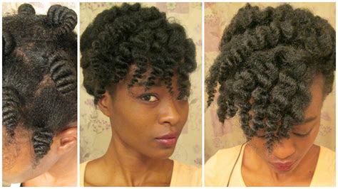 Corkscrew Thread Curls On Natural Hair With Entwine Naturalle Couture