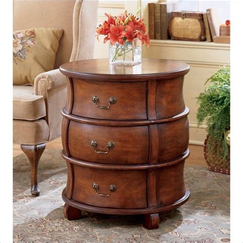 It can transform your entire room and can make for the perfect statement piece to enhance your bedroom space. round end tables with storage | Round end tables, End ...