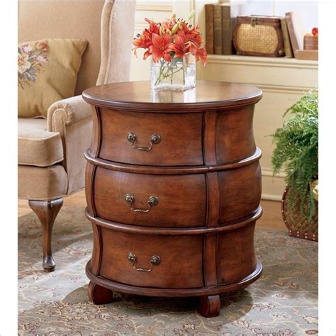 Gold baroness oval metal end table. round end tables with storage | CrisTalRenn | Hout