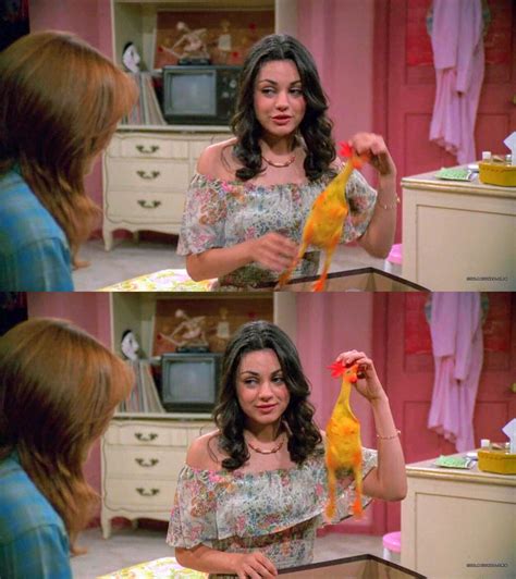Mila Kunis And Laura Prepon In Character Jackie Burkhart And Donna Pinciotti That 70s