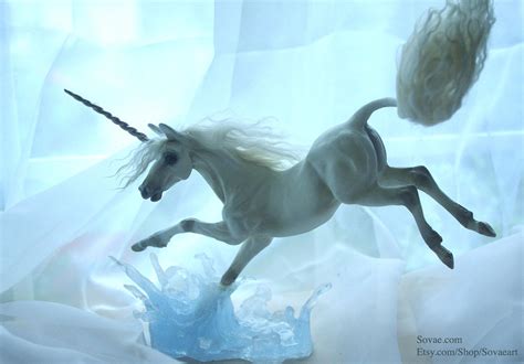 Water Leap Unicorn Sculpture By Sovaeart On Deviantart