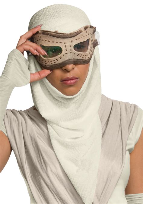 Adult Star Wars The Force Awakens Rey Eye Mask W Hood