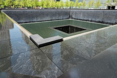 9 11 Memorial Reflecting Pool Photograph By Robert Vanderwal Pixels