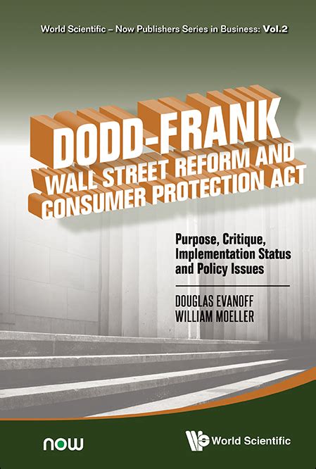 Now Publishers Doddfrank Wall Street Reform And Consumer Protection Act
