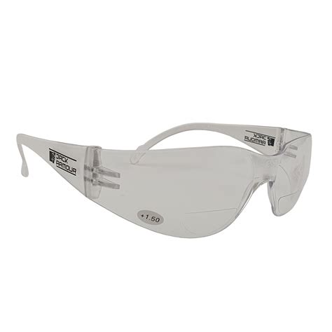1 50 clear bifocal reading safety glasses shatter proof workware bi focal ebay