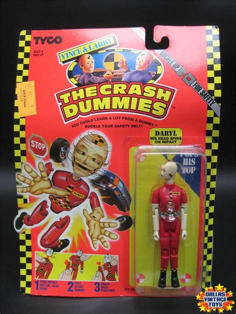 Tyco The Incredible Crash Dummies Carded Daryl E