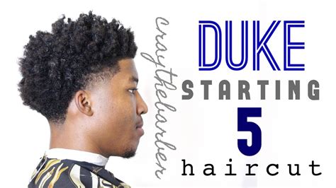 Hair clipper numbers:delving a little deeper into each number of the hairstyle, here is a slight elaboration of each of the hairstyle numbers the number 5 haircut, being above half an inch leaves a lot of hair at the top of the head. Duke Starting 5 Haircut | Bald Taper with Curls ...