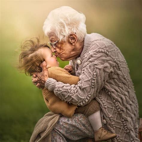 12 photos showing a grandma s love