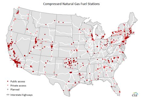 Gas Station Map Usa