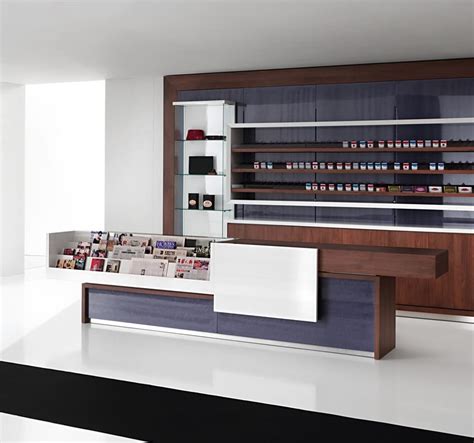Banco cassa itab la fortezza. Banco cassa con modulo porta riviste | IDFdesign