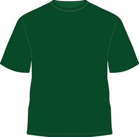 Green T Shirt Template Clipart Best
