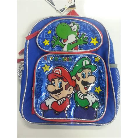 Super Mario Bros Small Backpack Nintendo Super Mario And Luigi
