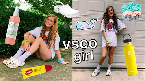 Becoming The Ultimate Vsco Girl Youtube Vsco Girl Vsco Girls Spirit Week Outfits