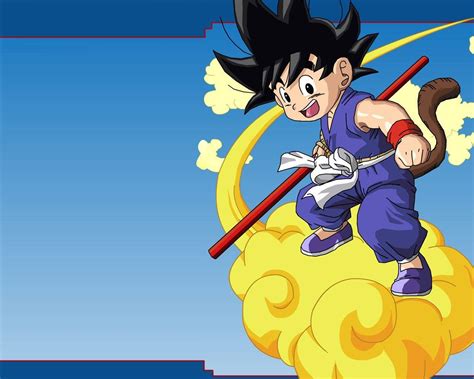 Having fun watching dragonball with the coolest. Kid Goku Wallpapers - Wallpaper Cave