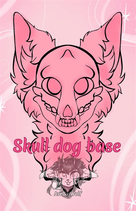 F2u Skull Dog Base By Astraanabellewolf On Deviantart