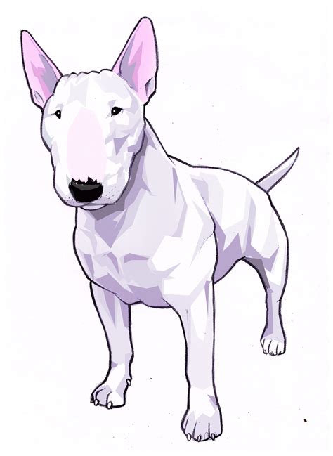 Pin By Doris Callis On Tattoos Now Bull Terrier Art Dog Drawing Dog Art
