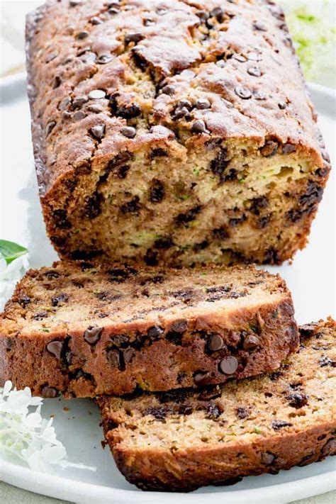 This easy zucchini bread recipe is ultra moist, delicious, and quick to make. Chocolate chip zucchini bread | Recipe | Chocolate chip ...