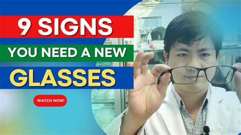 9 Signs You Need A New Eyeglass Youtube
