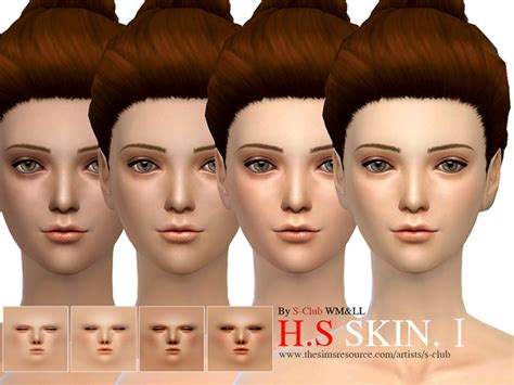 Wmll Hs Skintones I By S Club At Tsr Sims 4 Updates