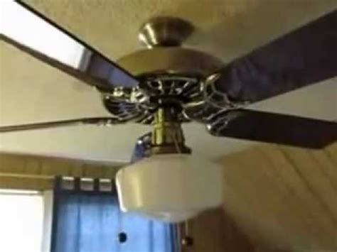 In some cases, a thorough cleaning is all that's required to fix a noisy a ceiling fan. 1997 Hunter Original Ceiling Fan - YouTube