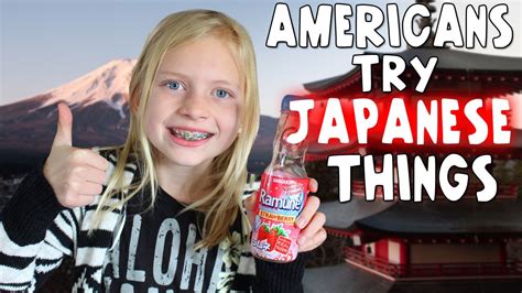 Americans Try Japanese Things Youtube
