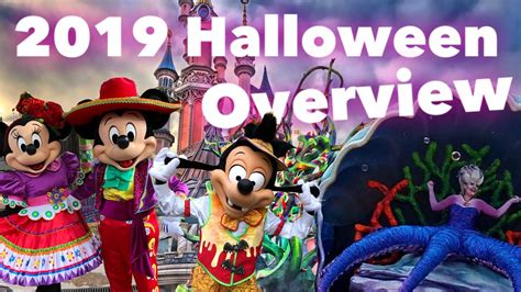 🎃 2019 Halloween At Disneyland Paris Complete Overview Youtube